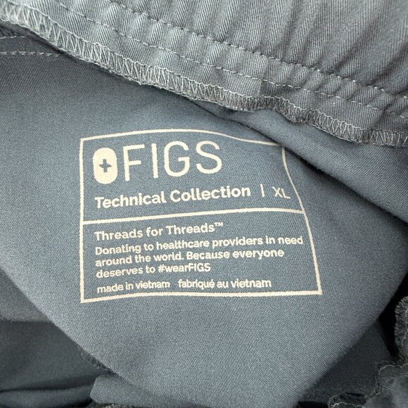 FIGS TANSEN JOGGER SCRUB PANTS BLUE Men XL Nursing Hospital Technical Collection - Picture 10 of 14